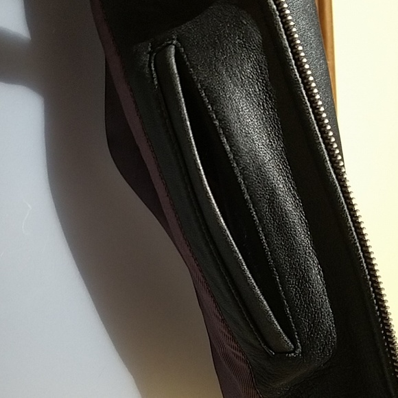 Express black 100% leather jacket B72 - Picture 7 of 8